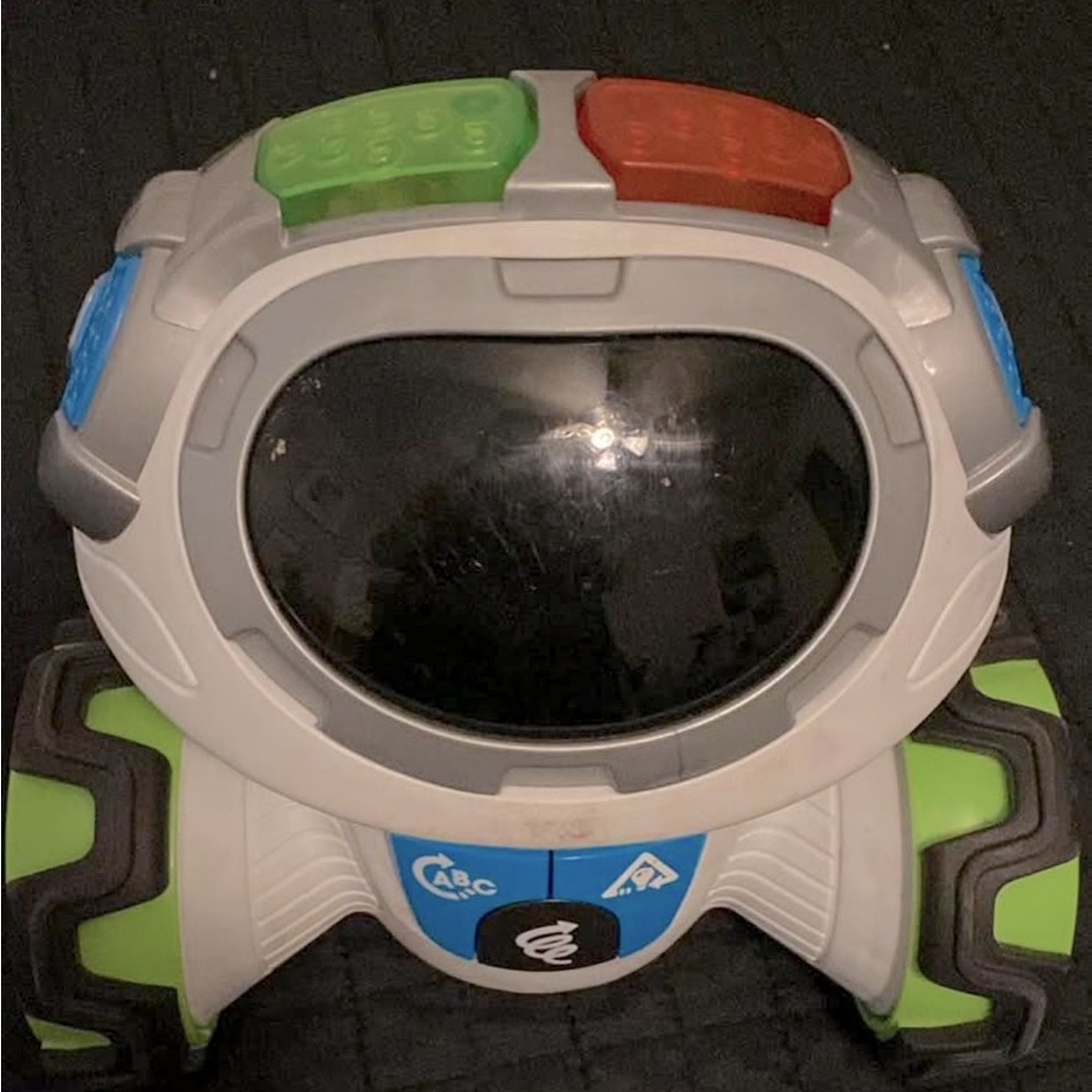 Fisher price think and learn teach n tag movi robot